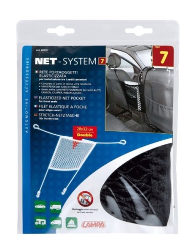 |AutoNeo.roBuzunar depozitare intre scaunele fata Net-System-7 - 28x32cm