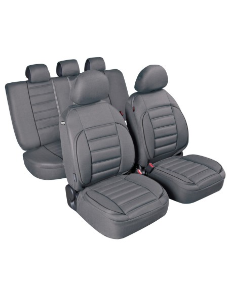 |AutoNeo.roHuse scaun De-Luxe Sport Edition jacquard high-quality 9buc - Gri