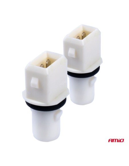 |AutoNeo.roSet 2 socluri bec T10, W5W, W3W, W16W, cu garnitura din cauciuc