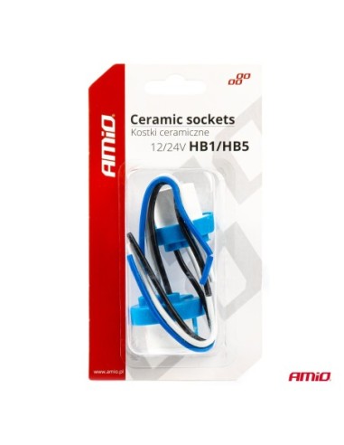 |AutoNeo.roSet 2 mufe ceramice drepte, soclu HB1, HB5, rezistente termic