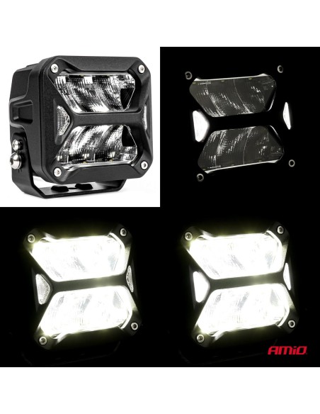 |AutoNeo.roProiector LED PRO SERIES cu doua functii pentru Off-Road, ATV, SSV