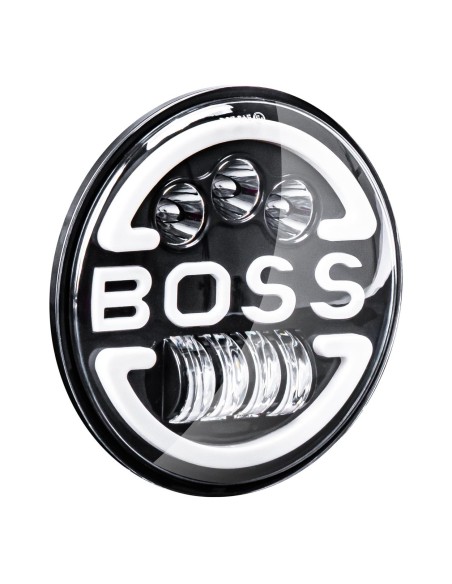 |AutoNeo.roLampa Suplimentara LED pentru Vehicule Off-Road, ATV, SSV, cu inscriptie "BOSS"