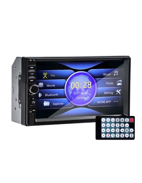 |AutoNeo.roPlayer Video Auto, dimensiune 2DIN, TouchScreen de 7 inch, 4 x 50W, model WDS-30 cu Bluetooth, Handsfree