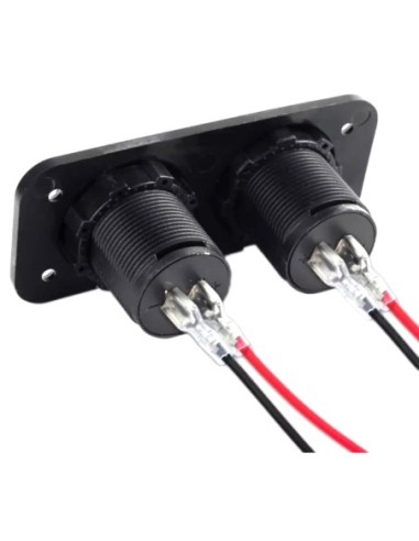 |AutoNeo.roVoltmetru cu 2 x porturi incarcare USB, pentru vehicule offroad, ATV, SSV, quad