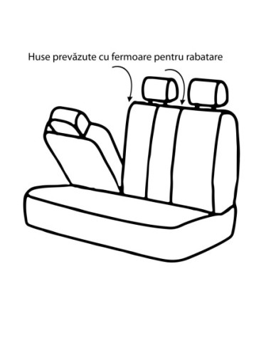 |AutoNeo.roHuse universale premium pentru scaune auto rosu+negru - CARGUARD