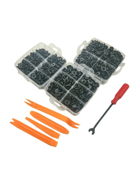 |AutoNeo.roSet de 620 de Cleme din Plastic + 5 unelte Carguard