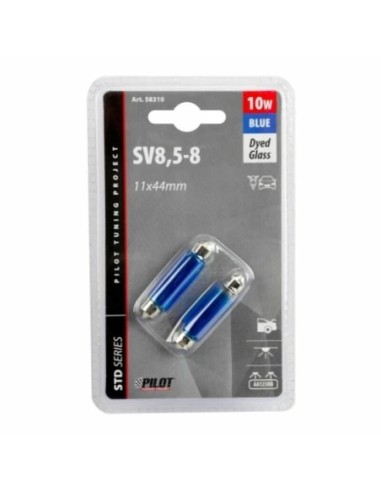 |AutoNeo.roBec Blu-Xe 10W 12V sofit 11x44mm - SV85-8 - 2buc
