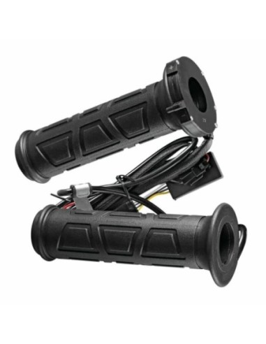 |AutoNeo.roManere ghidon motocicleta incalzite 2buc 12V (numai cauciuc fara inlocuirea acceleratiei) Stanga 22mm Dreapta 25mm