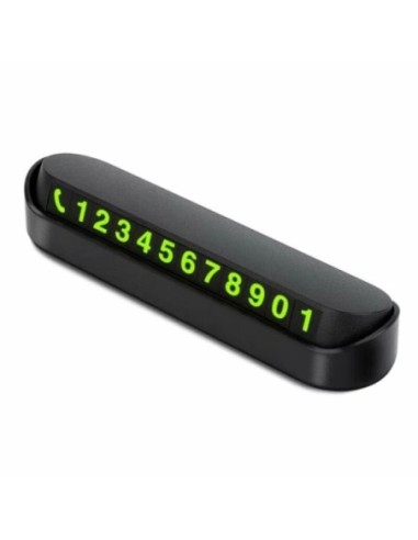 |AutoNeo.roSemn cu numarul de telefon la parcarea temporara instalare pe bord