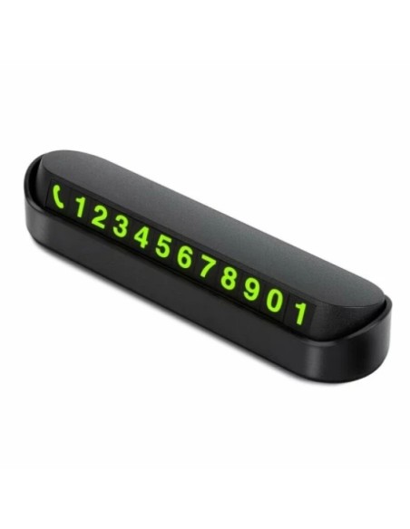|AutoNeo.roSemn cu numarul de telefon la parcarea temporara instalare pe bord