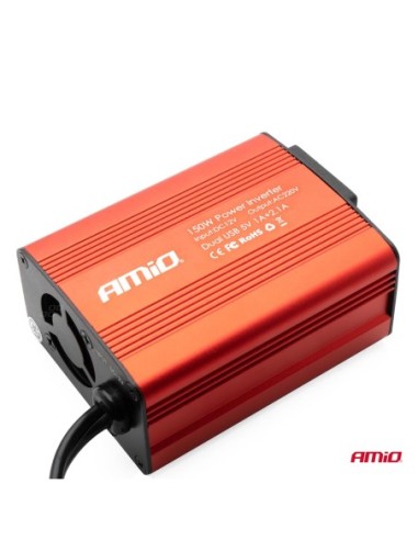 |AutoNeo.roConvertor de tensiune 12V - 230V, 150W/300W, 2 x USB 5V