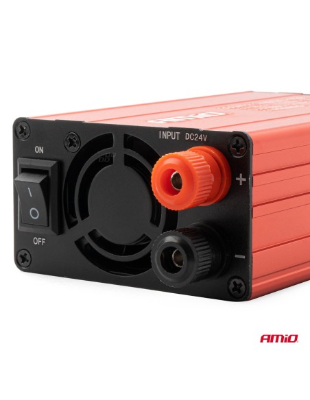 |AutoNeo.roConvertor de tensiune auto 24V - 230V, 300W/600W, 2 x USB 5V