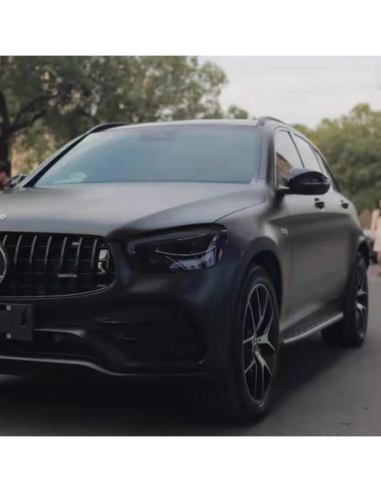 |AutoNeo.roFolie auto pentru colantare integrala, Termoplastica, cu tehnologie "BUBBLE FREE", culoare Negru, finisaj Mat