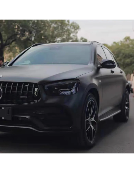 |AutoNeo.roFolie auto pentru colantare integrala, Termoplastica, cu tehnologie "BUBBLE FREE", culoare Negru, finisaj Mat