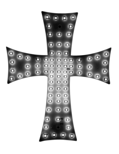 |AutoNeo.roOrnament interior cu LED-uri New Series 24V - Cruce - Alb