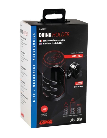 |AutoNeo.roSuport pentru bauturi cu prindere pe ghidon Drink-Holder